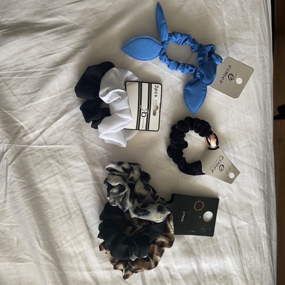 A variety of ribbons/ hair bands